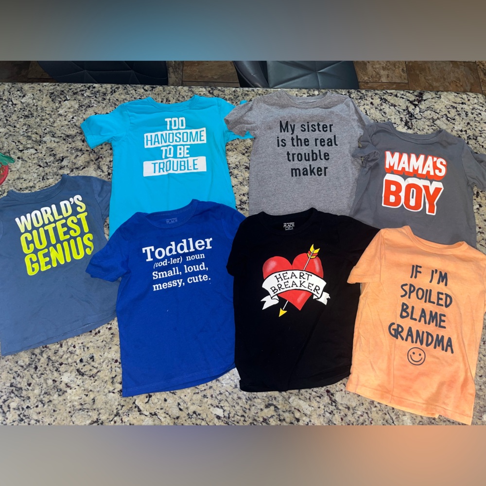 SOLD Graphic T-Shirts Bundle for boys size 5t